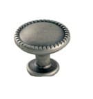 Pro Value Select Series Weathered Nickel 1-1/4" (32 mm) Diameter Knob, - SZSE4-WN