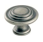 Pro Value Select Series Weathered Nickel 1-1/4" (32 mm) Diameter Knob, - SZSE11-WN