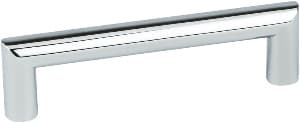 Pro Value Transitions Series 3-3/4" (96 mm) Center to Center Polished Chrome Pull, - SZTR5-PC