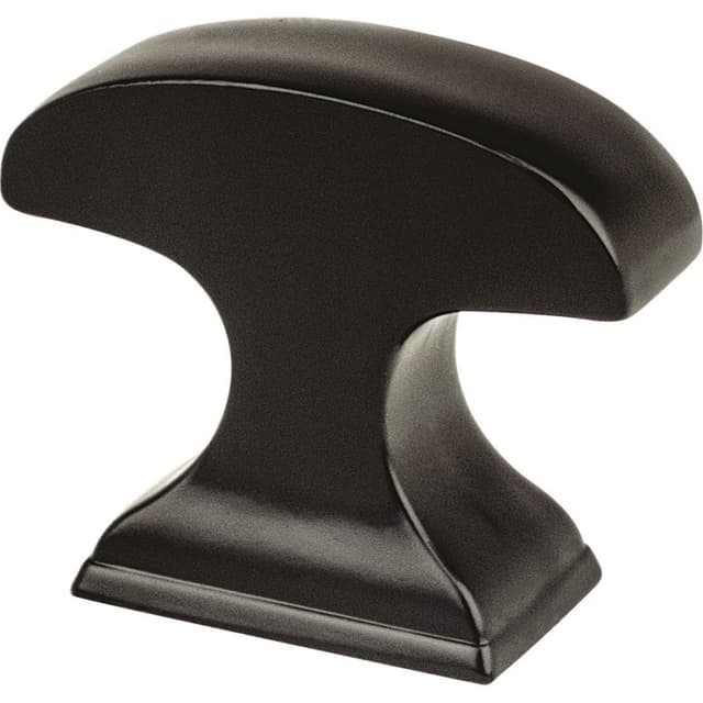 PRO Value Mod Series Matte Black 1-3/8" (35 mm) L x 5/8" (16 mm) W Knob, WPRO-1MD3-MB