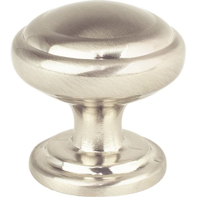 Pro Value Preferred Series Satin Nickel 1-1/4" (32 mm) Diameter Knob, - SZPF1-SN