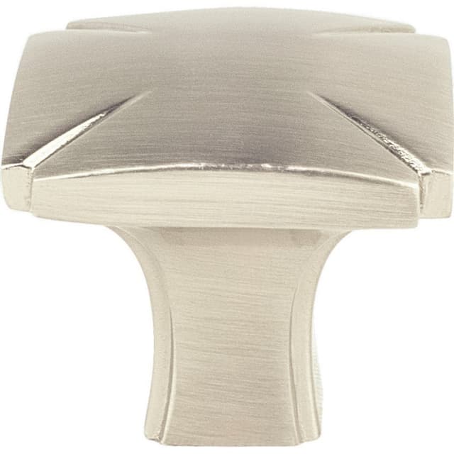 Pro Value Preferred Series Satin Nickel 1-5/32" (29 mm) L x 1-1/8" (29 mm) W Knob, - SZPF3-SN