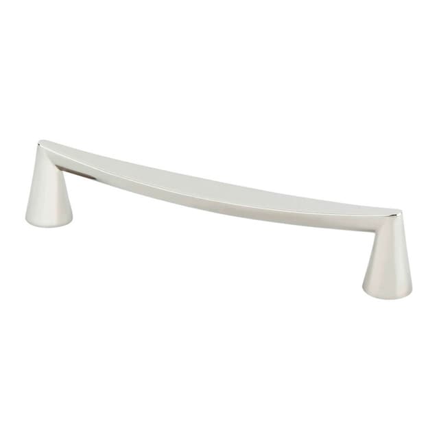 Berenson Domestic Bliss Series 6-5/16" (160 mm) Center to Center Polished Nickel Pull, - 2350-1014-P