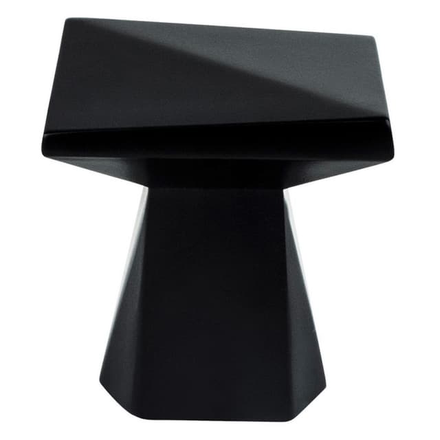 Berenson Swagger Series Matte Black 1-3/16" (30 mm) Diameter Knob, - 2394-1055-P