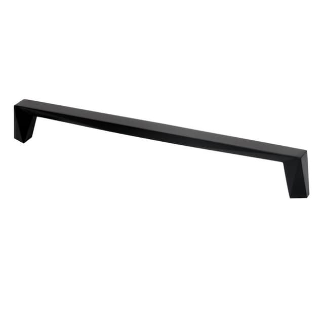 224mm Swagger Decorative Bar Pull, Matte Black