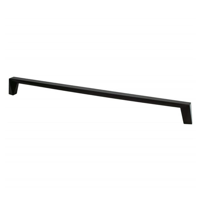 Berenson Swagger Series 12-5/8" (320 mm) Center to Center Matte Black Pull, - 2411-1055-P