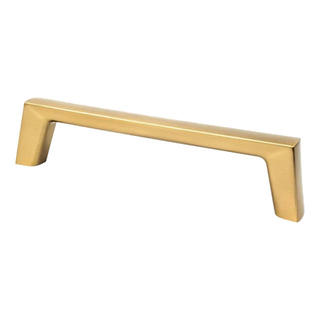 Berenson Brookridge Series 5-1/16" (128 mm) Center to Center Modern Brushed Gold Pull, - 2624-1MDB-P