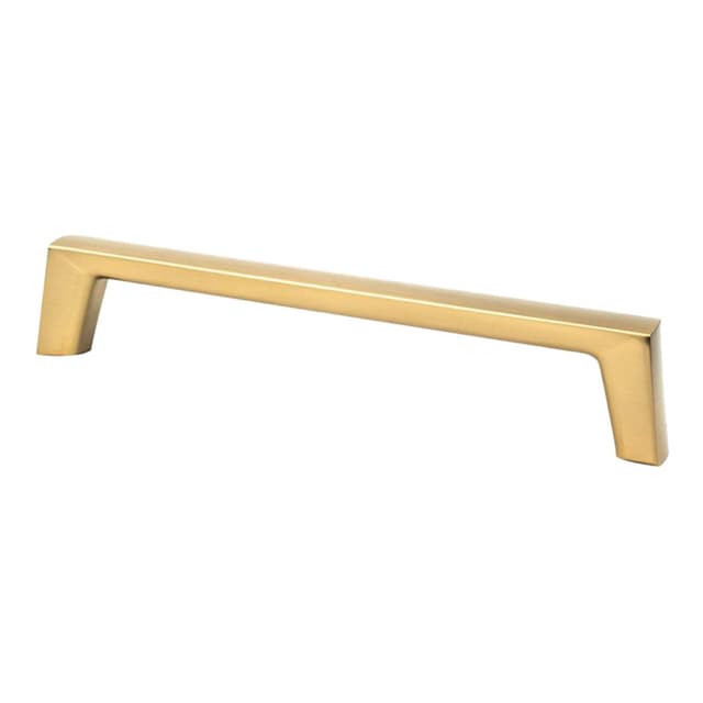 Berenson Brookridge Series 6-5/16" (160 mm) Center to Center Modern Brushed Gold Pull, - 2629-1MDB-P
