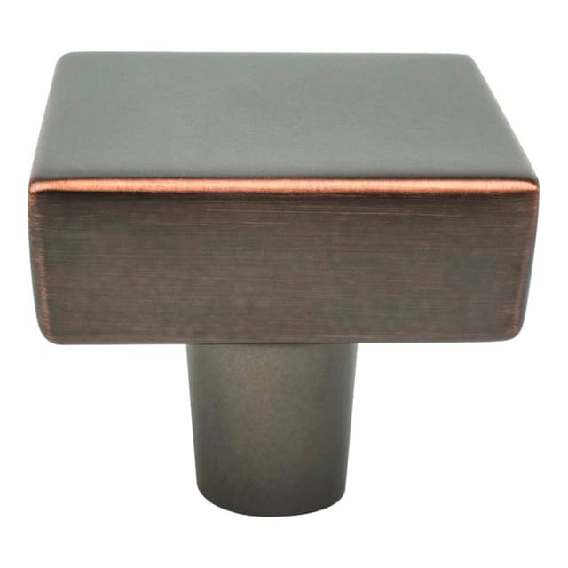 Berenson Brookridge Series Verona Bronze 1-3/8" (35 mm) L x 1-3/8" (35 mm) W Knob, - 2647-10VB-P