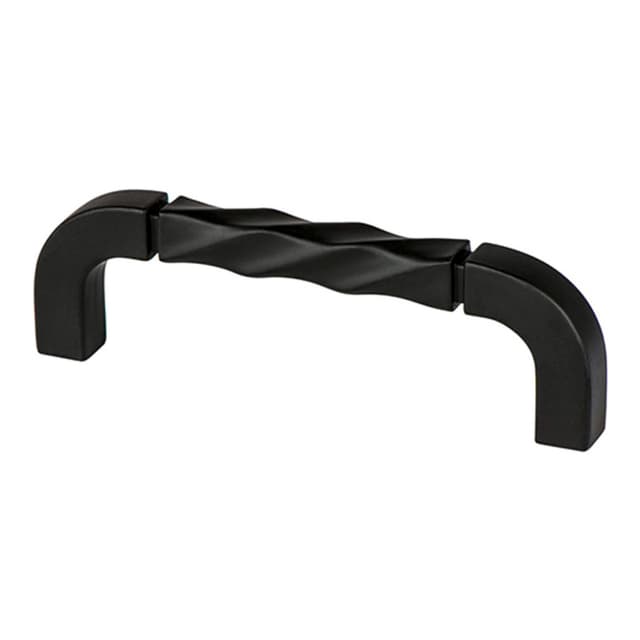 Berenson Rhapsody Series 3-3/4" (95 mm) Center to Center Black Pull, - 3043-155-P