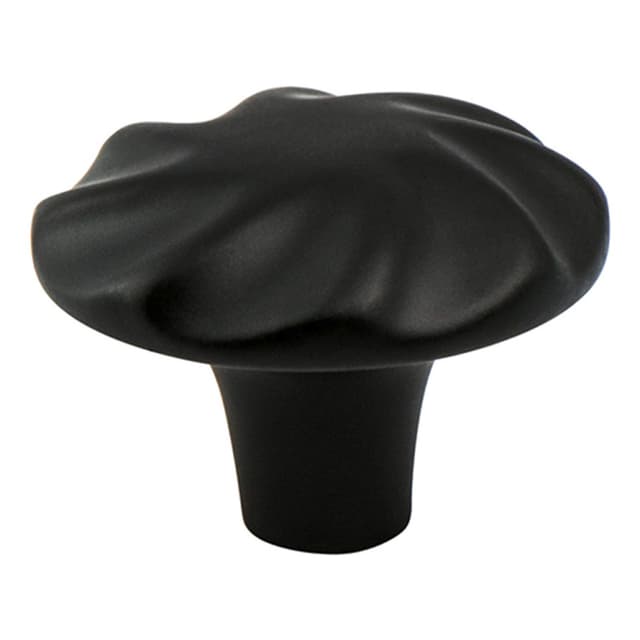 Berenson Rhapsody Series Black 1-5/16" (33 mm) Diameter Knob, - 3052-155-P