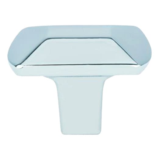 Berenson Laura Series Polished Chrome 1-7/16" (37 mm) L x 1" (25 mm) W Knob, - 4090-1026-P