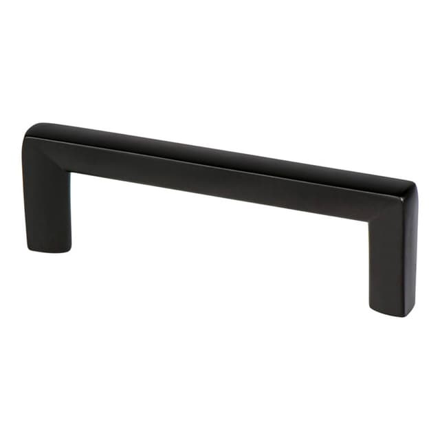 Berenson Metro Series 3-3/4" (96 mm) Center to Center Matte Black Pull, - 4111-1055-P