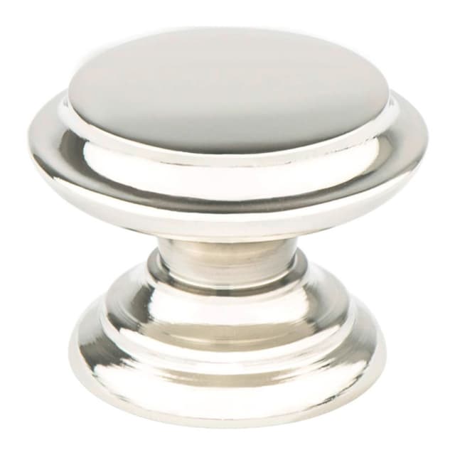 Berenson Designers Group Ten Series Polished Nickel 1-3/8" (35 mm) Diameter Knob, - 4152-1014-P