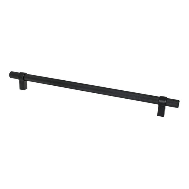 Berenson Radial Reign Series Matte Black 12" (305 mm) Center to Center Appliance Pull, -5041-4055-P