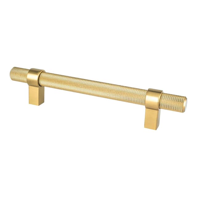 Berenson Radial Reign Series 5-1/16" (128 mm) Center to Center Modern Brushed Gold Pull, - 5050-4MDB-P