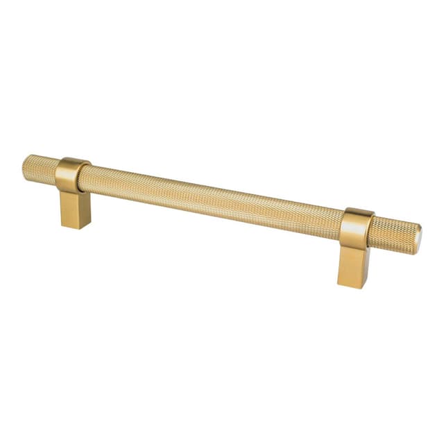 Berenson Radial Reign Series 6-5/16" (160 mm) Center to Center Modern Brushed Gold Pull, - 5051-4MDB-P