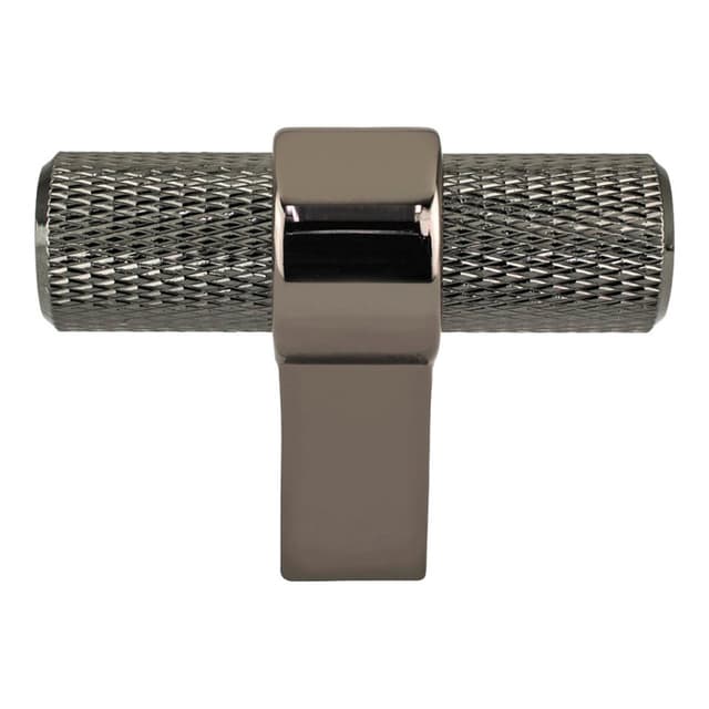 Berenson Radial Reign Series Black Nickel 2" (51 mm) L x 23/32" (18 mm) W Knob, - 5072-4098-P