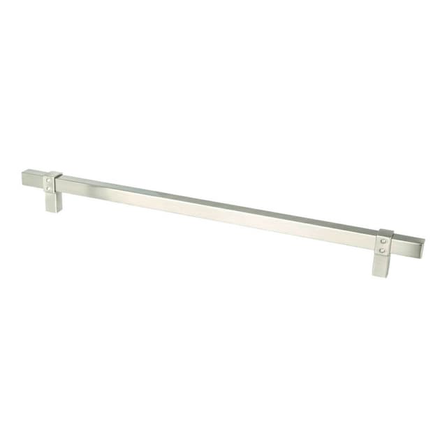 Berenson Rivet Rebel Series Brushed Nickel 12" (305 mm) Center to Center Appliance Pull, -5083-4BPN-P