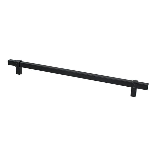 Berenson Rivet Rebel Series Matte Black 12" (305 mm) Center to Center Appliance Pull, -5095-4055-P
