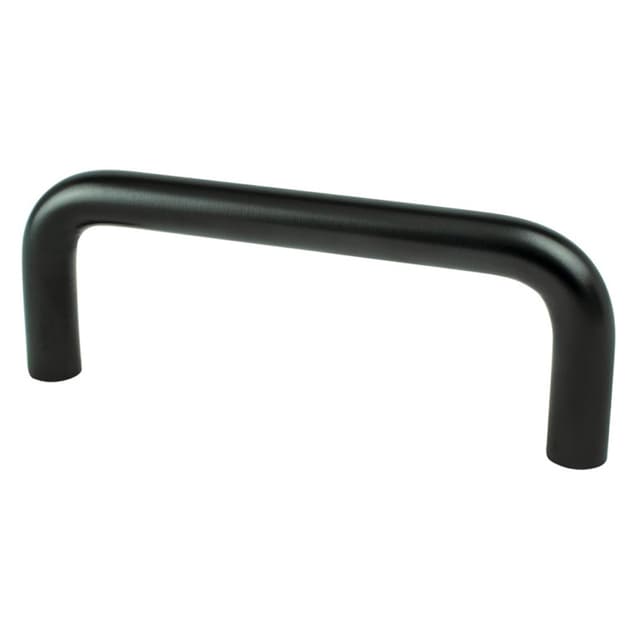 Berenson Advantage Series 3" (89 mm) Center to Center Matte Black Pull, - 6129-2055-P