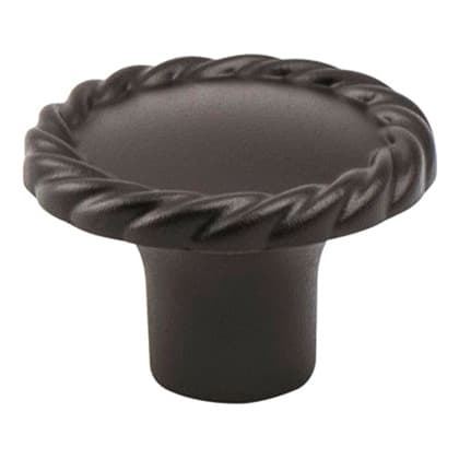 Berenson Maestro Series Rubbed Bronze 1-3/8" (35 mm) Diameter Knob, - 7184-1010-C