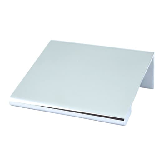 Berenson Edge Pull Series 1" (25 mm) Center to Center Polished Chrome Tab Pull, - 9001-4026-P