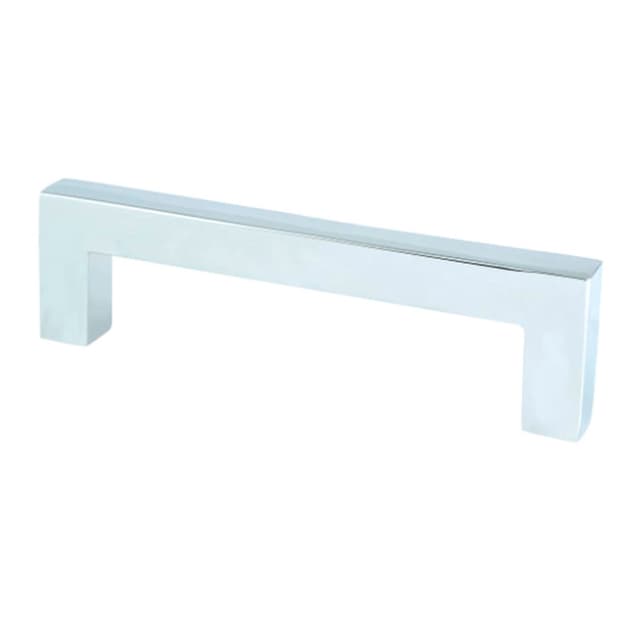 Berenson Modern Square Series 3-3/4" (96 mm) Center to Center Polished Chrome Pull, - 9010-4026-P