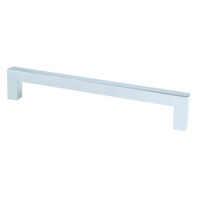 Berenson Modern Square Series 6-5/16" (160 mm) Center to Center Polished Chrome Pull, - 9016-4026-P