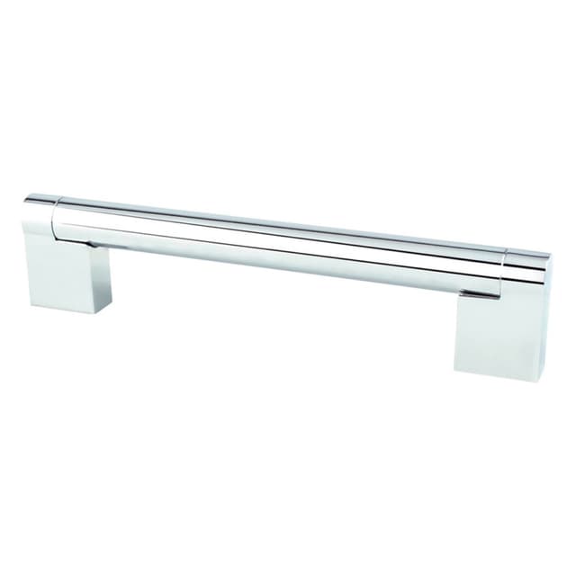 Berenson Contemporary Advantage Three Series 5-1/16" (128 mm) Center to Center Polished Chrome Pull, - 9112-1026-P