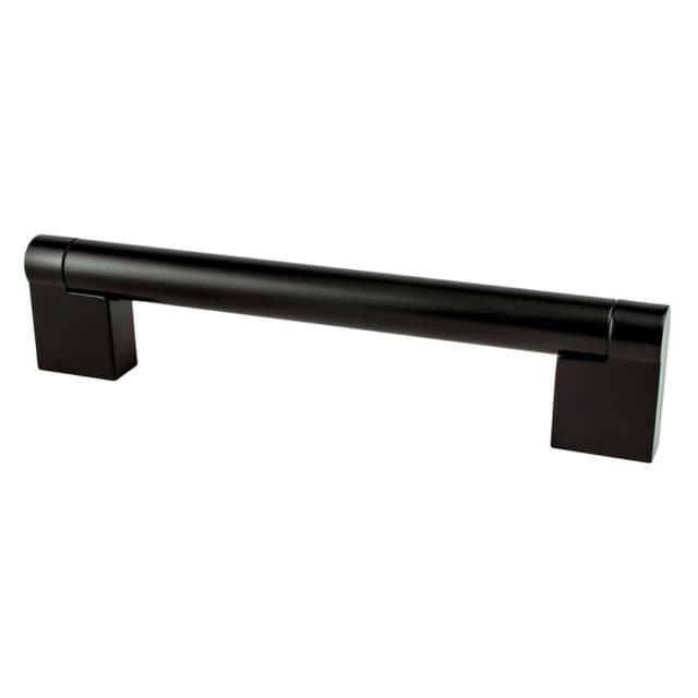 Berenson Contemporary Advantage Three Series 5-1/16" (128 mm) Center to Center Matte Black Pull, - 9113-1055-P