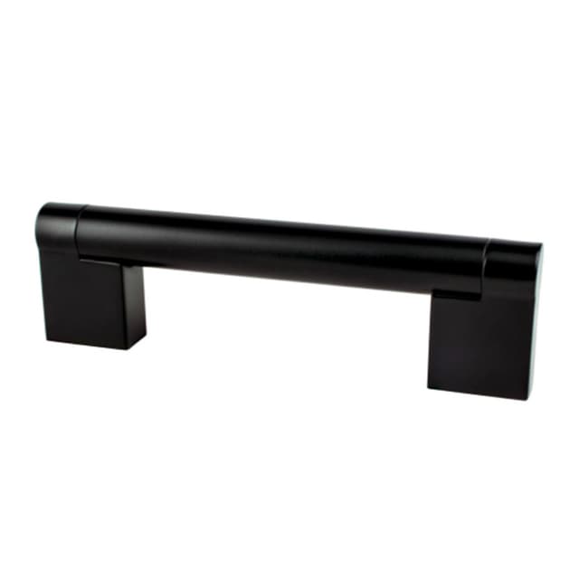 Berenson Contemporary Advantage Three Series 3-3/4" (95 mm) Center to Center Matte Black Pull, - 9118-1055-P