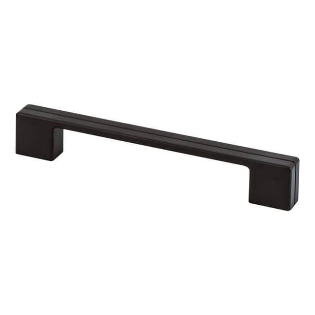 Berenson Skyline Series 6-5/16" (160 mm) Center to Center Matte Black Pull, - 9205-1055-P