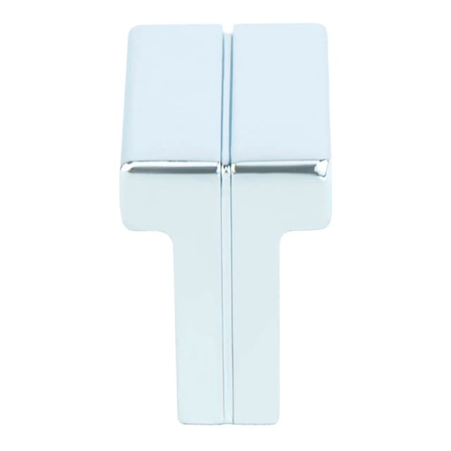 Berenson Skyline Series Polished Chrome 1-3/8" (35 mm) L x 3/4" (19 mm) W Knob, - 9210-1026-P