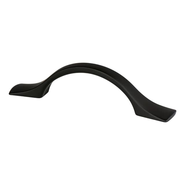 Berenson Echo Series 3" (76 mm) Center to Center Matte Black Pull, - 9260-1055-P