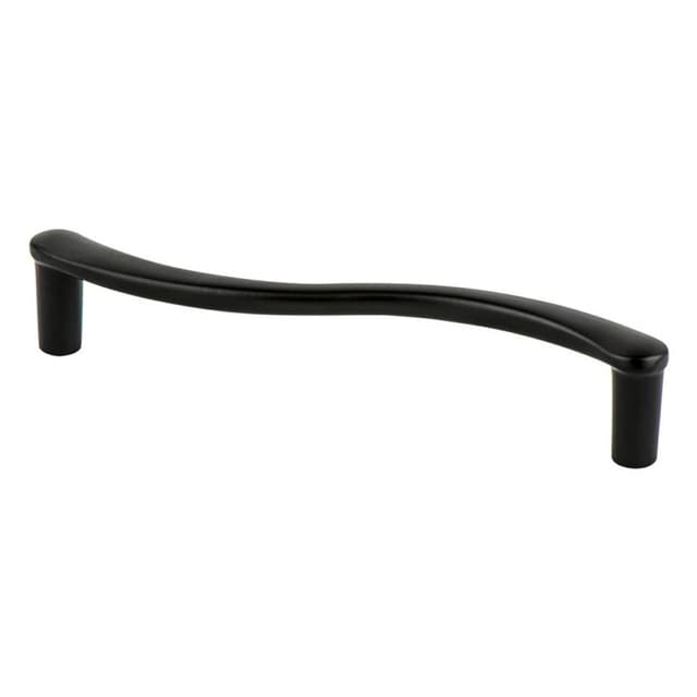 Berenson Advantage Plus Six Series 5-1/16" (128 mm) Center to Center Black Pull, - 9408-4055-P