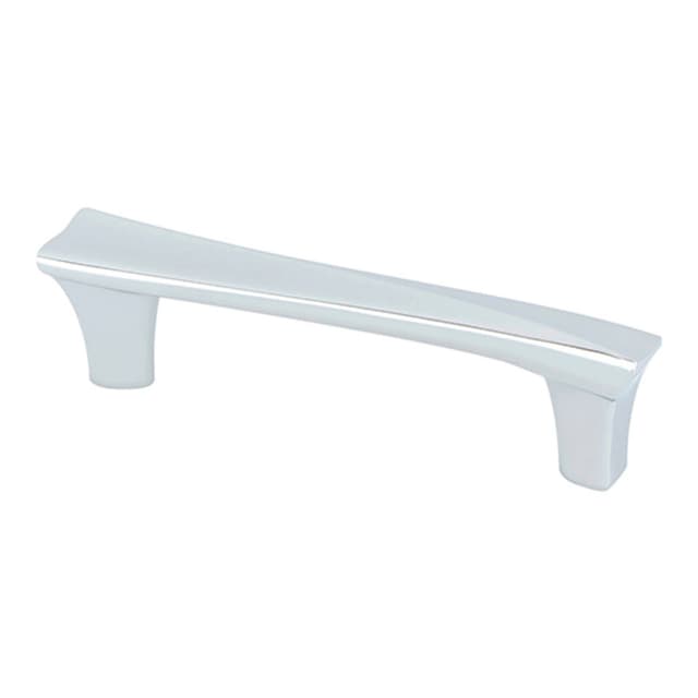 Berenson Fluidic Series 3-3/4" (96 mm) Center to Center Polished Chrome Pull, - 9475-1026-P