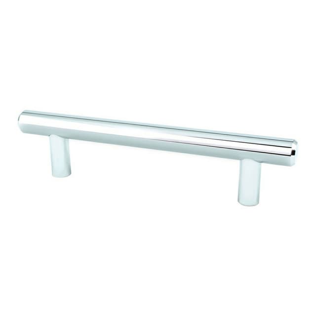 Pro Value Steel Series 3-3/4" (96 mm) Center to Center Polished Chrome Pull, - 9549-2026-P