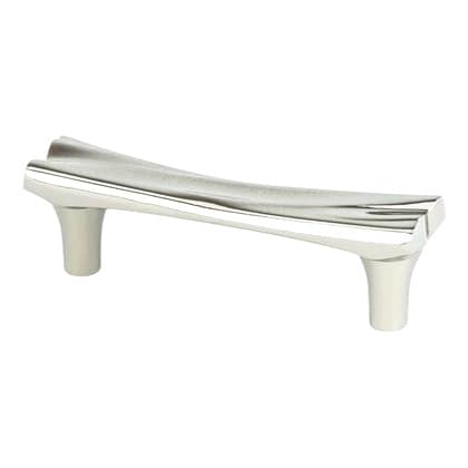 Berenson Puritan Series 3" (76 mm) Center to Center Polished Nickel Pull, - 9574-1014-P