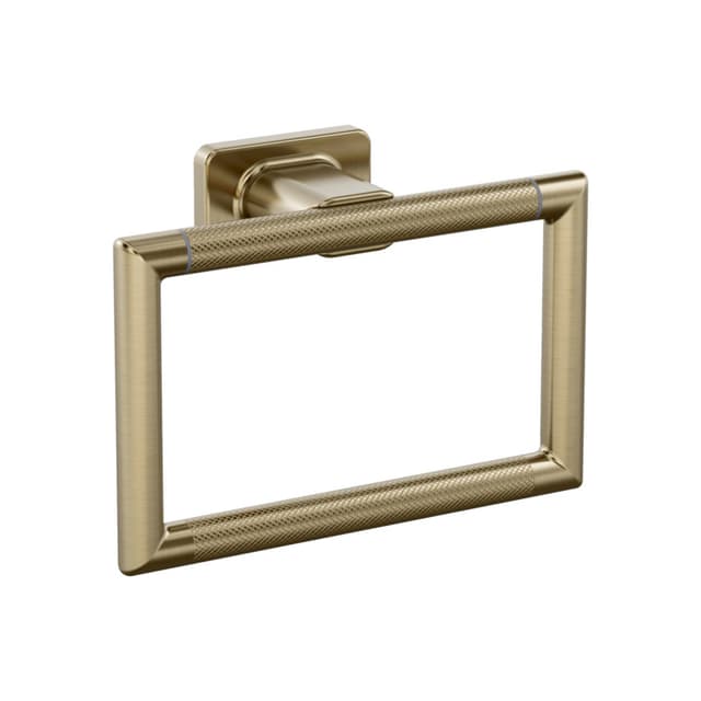 Amerock Bronx Golden Champagne Towel Ring