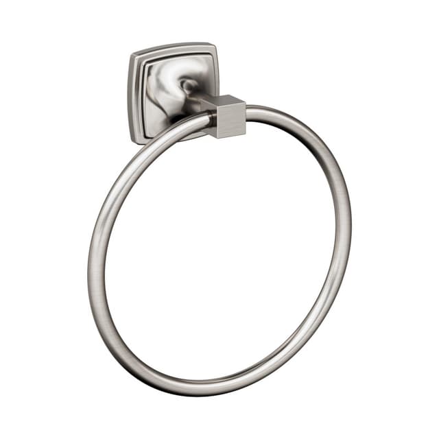 Amerock Stature Brushed Nickel Towel Ring