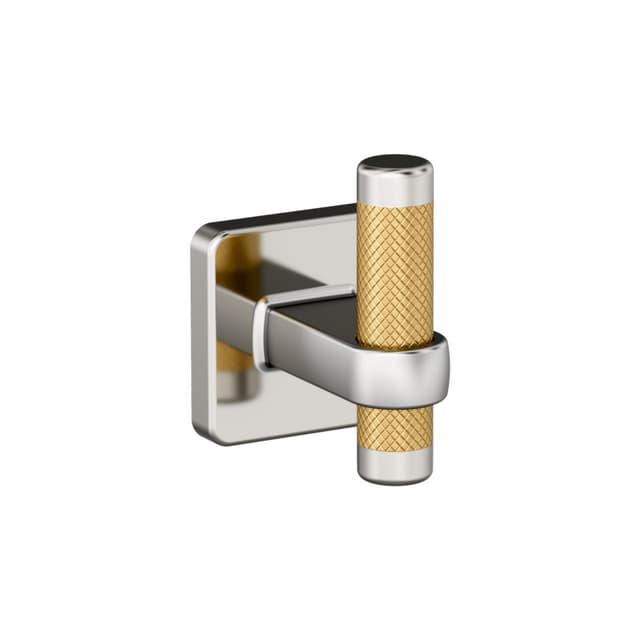 Amerock Esquire Polished Nickel/Champagne Bronze Robe Hook