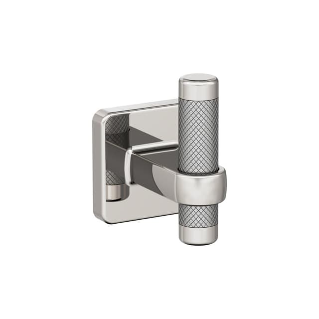Amerock Esquire Polished Nickel/Stainless Steel Robe Hook