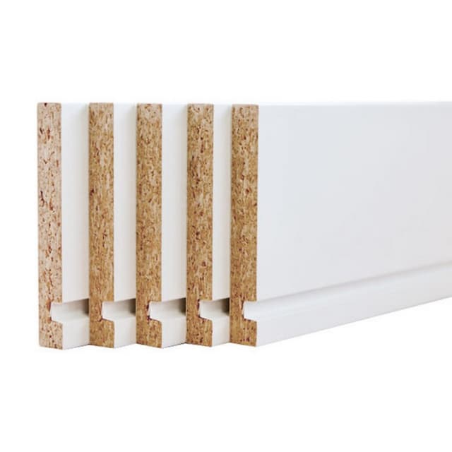 Genesis Products White Vinyl Wrapped Drawer Blanks