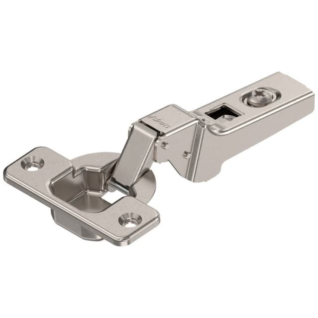 Blum CLIP Free Swinging Half Overlay Face-Frame;Frameless Hinges Nickel, 100° Screw-On - 70M2650TL