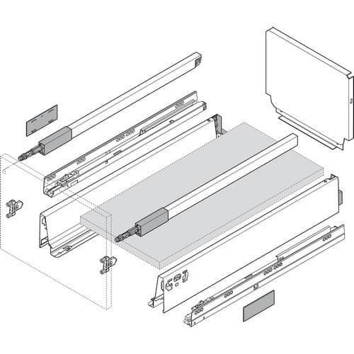 Blum TANDEMBOX Waste/Recycle Set