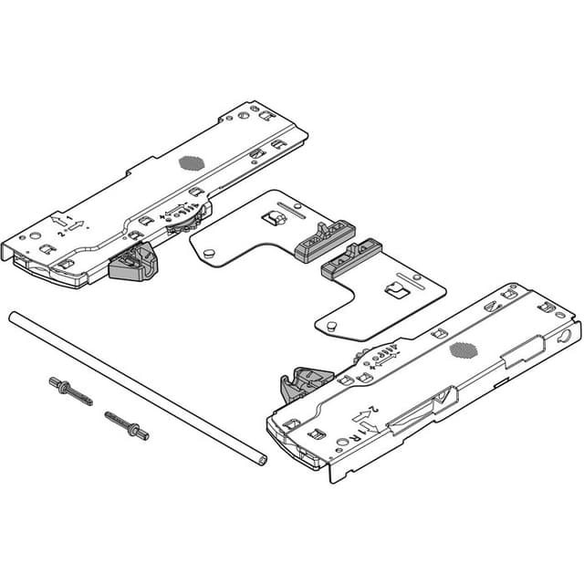 TIP-ON BLUMOTION Set for BPT769R5337MF Waste/Recycle Set