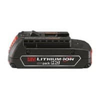Bosch 18 Volt Lithium-Ion Battery Pack 1.5 Ah Slim Pack - Bosch BAT610G - BAT610G