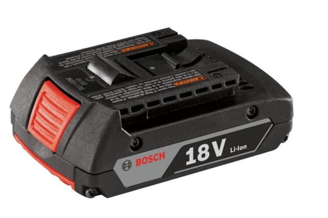 Bosch 18 Volt Lithium-Ion Battery Pack 1.5 Ah Slim Pack - Bosch BAT612 - BAT612