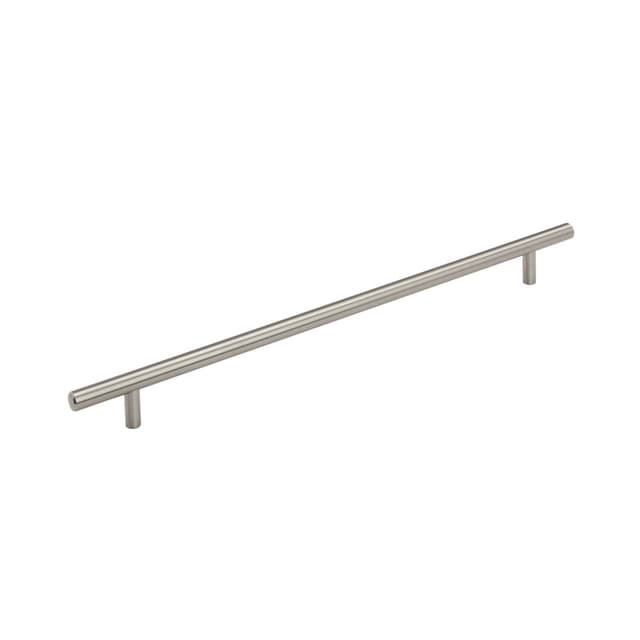 Amerock Bar Pulls Series 12-5/8 in (320 mm) Center to Center Satin Nickel Pull, BP19014G10